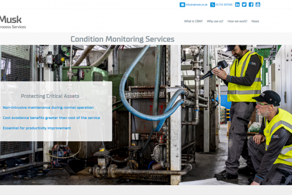 Condition Based Monitoring - Musk Process Services