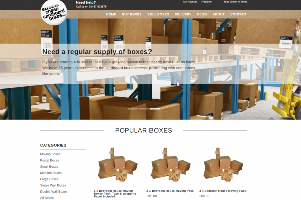 Express Cardboard Boxes
