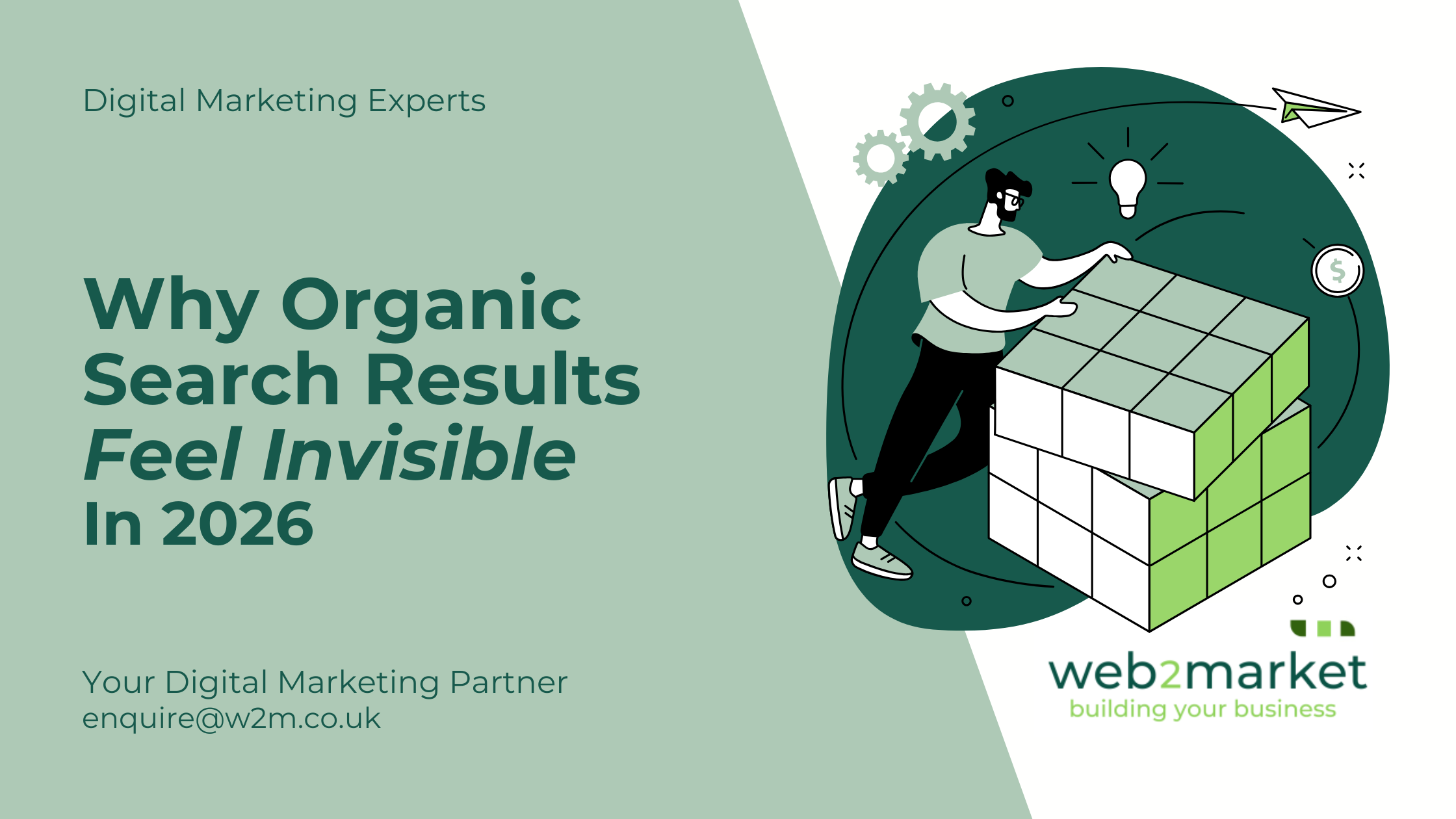 Organic search results feel invisible in 2026